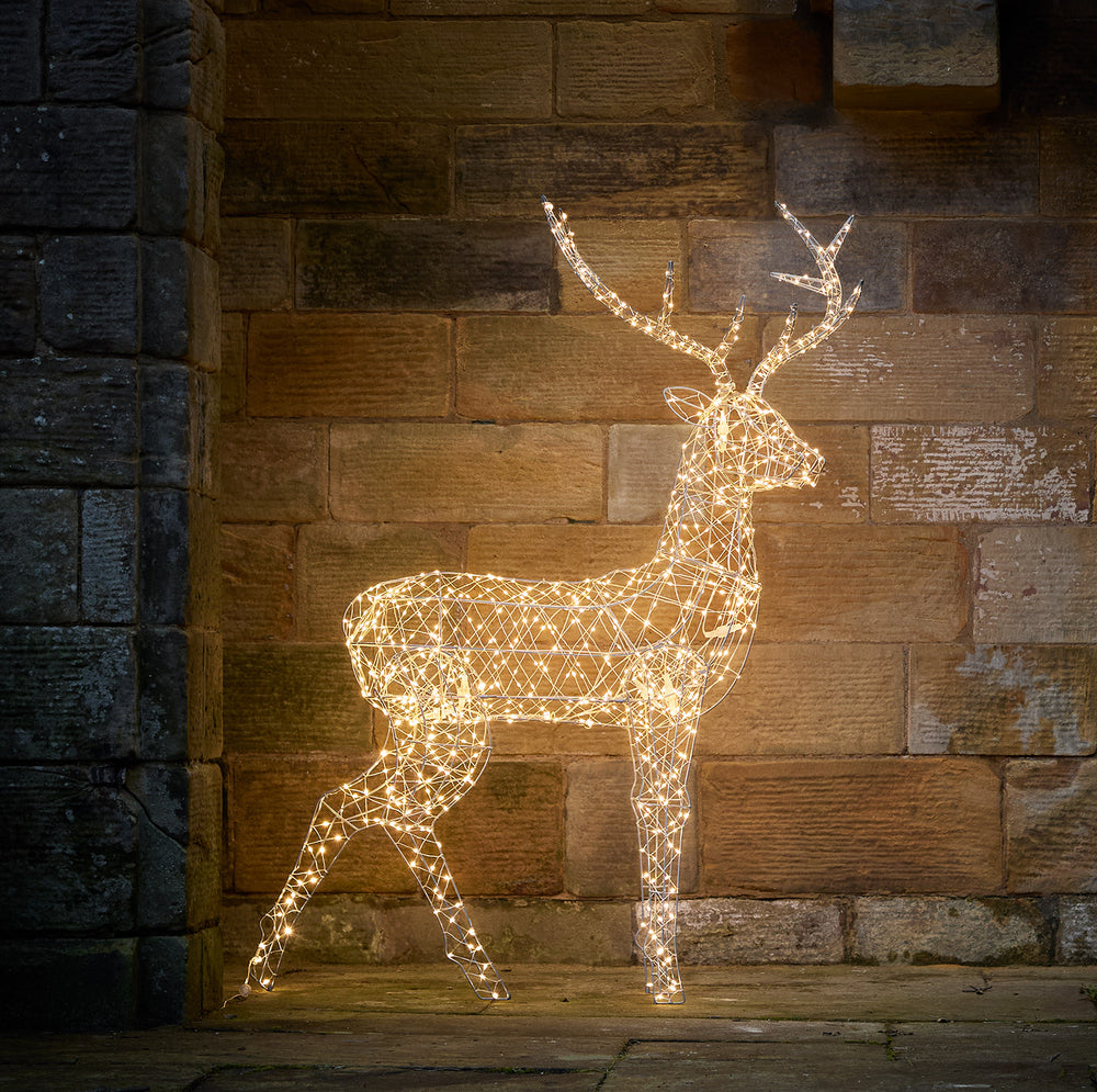 1,5m Duchy Bicolor LED Rentier Vater