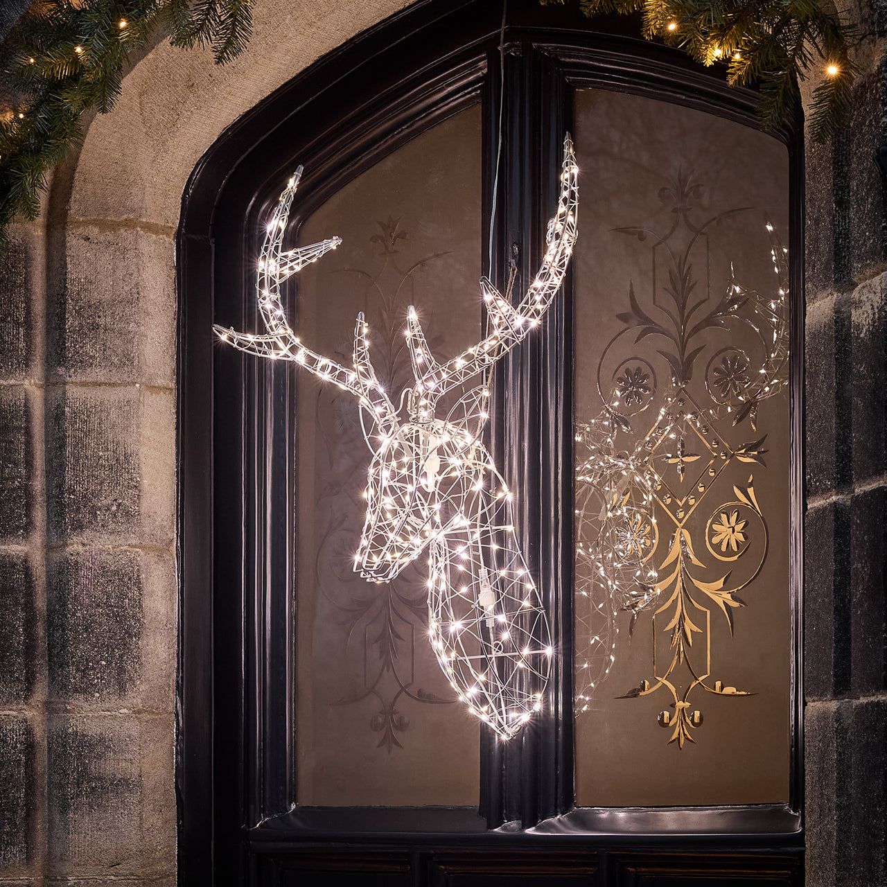 Duchy Bicolor LED Hirschgeweih