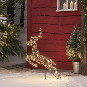 Springendes LED-Rentier Hirsch M Harlow