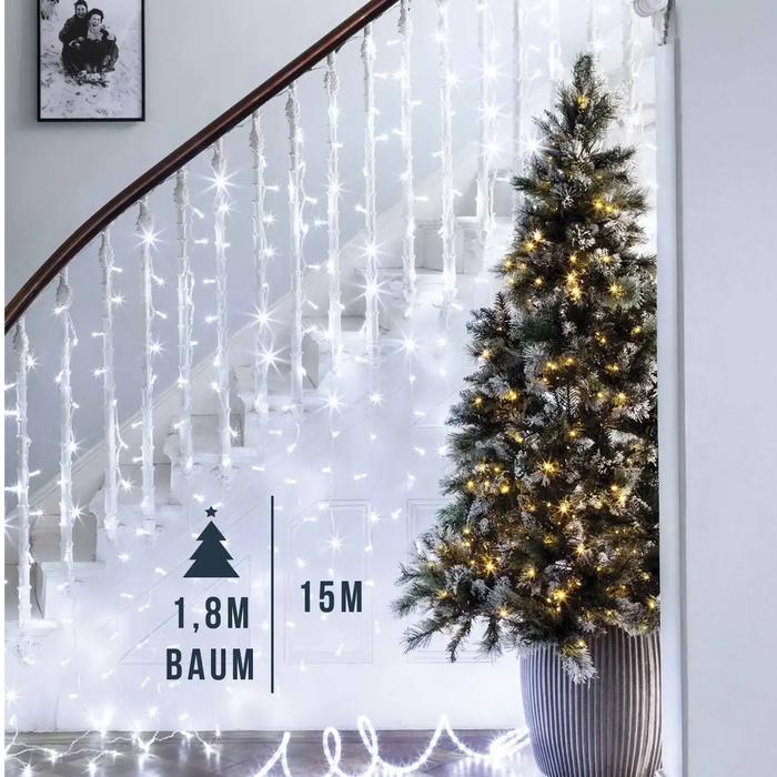 Wie viele Lichter für meinen Weihnachtsbaum –