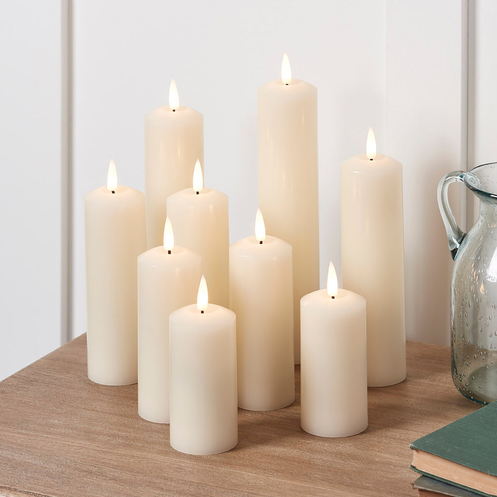 9er Set TruGlow® LED Kerzen mit Fernbedienung