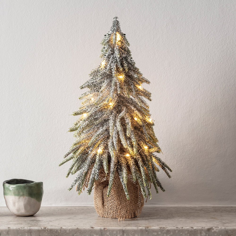 35cm Mini Weihnachtsbaum mit Micro Lichterkette