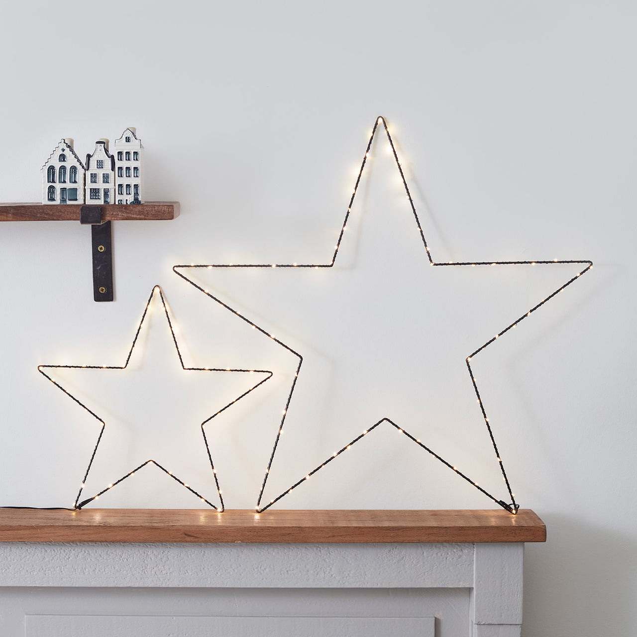 60cm Osby LED Stern schwarz