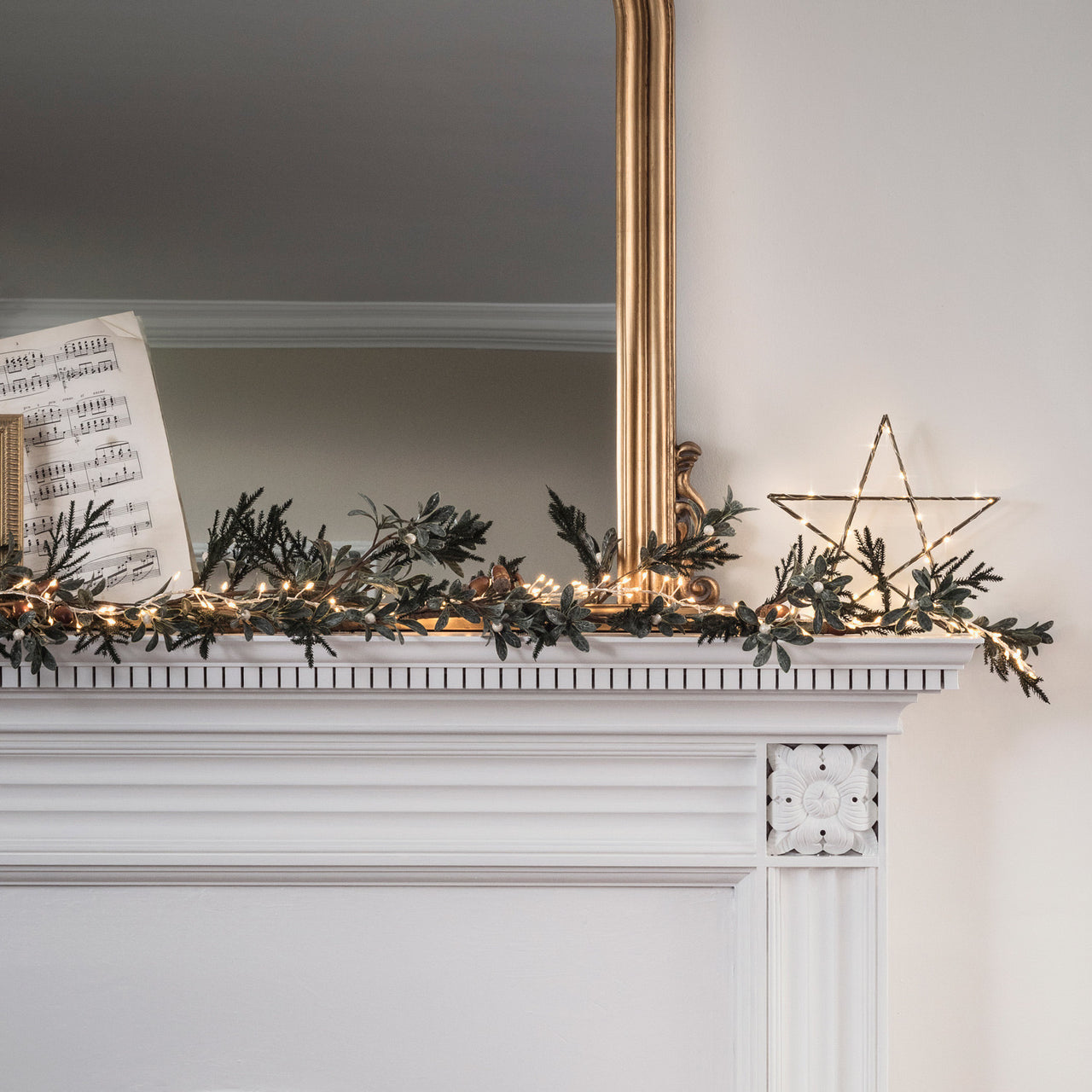 1,8m Eukalyptus Weihnachtsgirlande