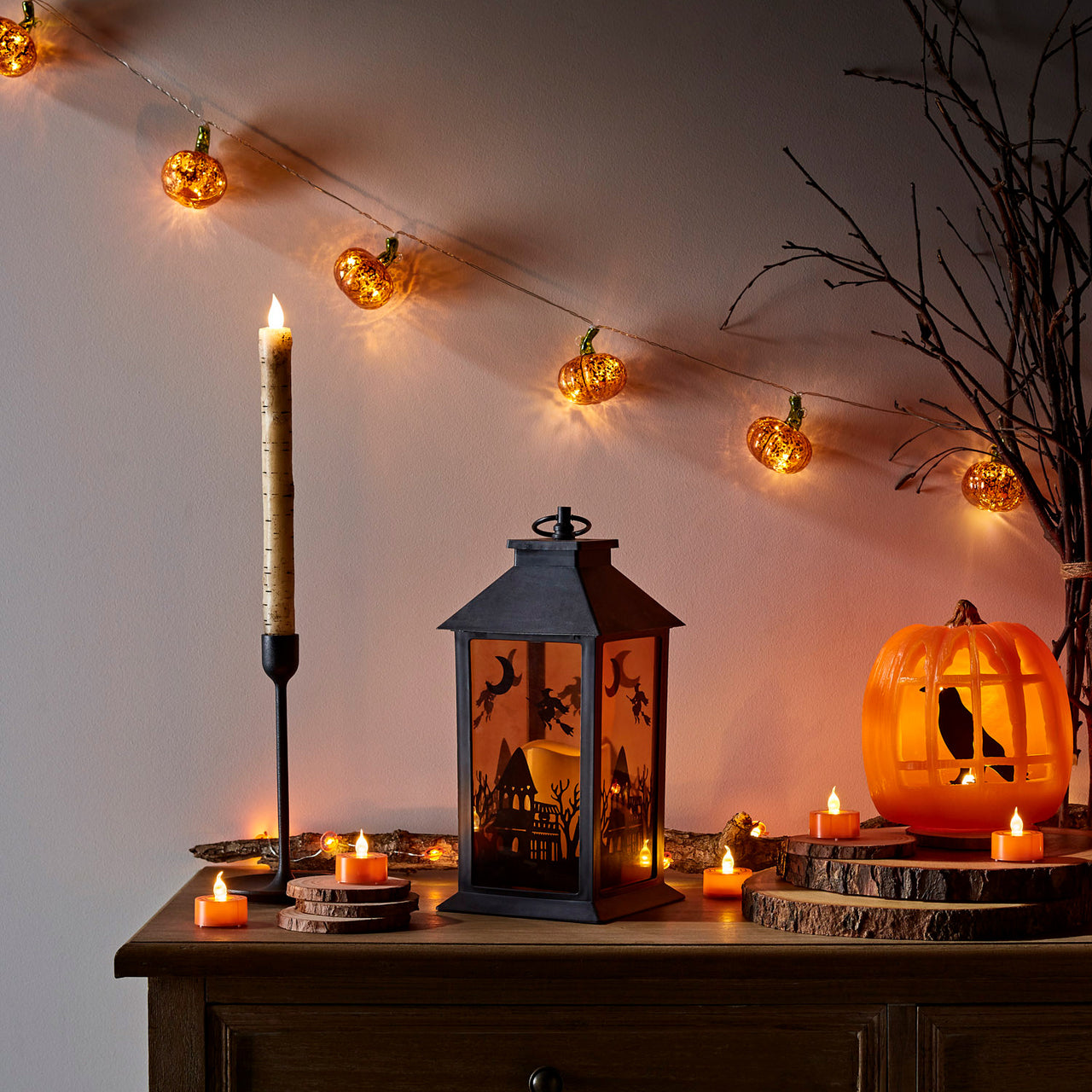 Halloween Deko LED Laterne