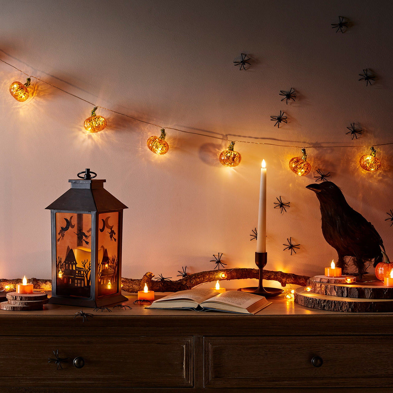 Halloween Deko LED Laterne
