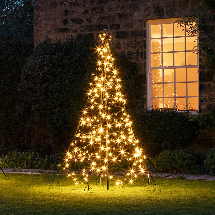 Faszinierend Led Weihnachtsbaumbeleuchtung Fr Aussen Fotos