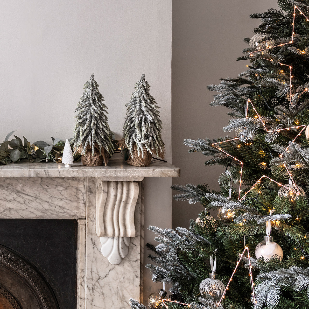 35cm Mini Weihnachtsbaum Fensterdeko Weihnachten