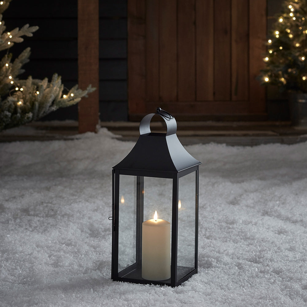 34cm Albury Gartenlaterne mit TruGlow® Outdoor Kerze
