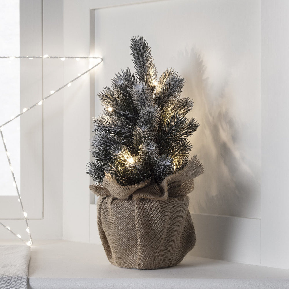 30cm Aspen LED Tisch Mini Weihnachtsbaum.