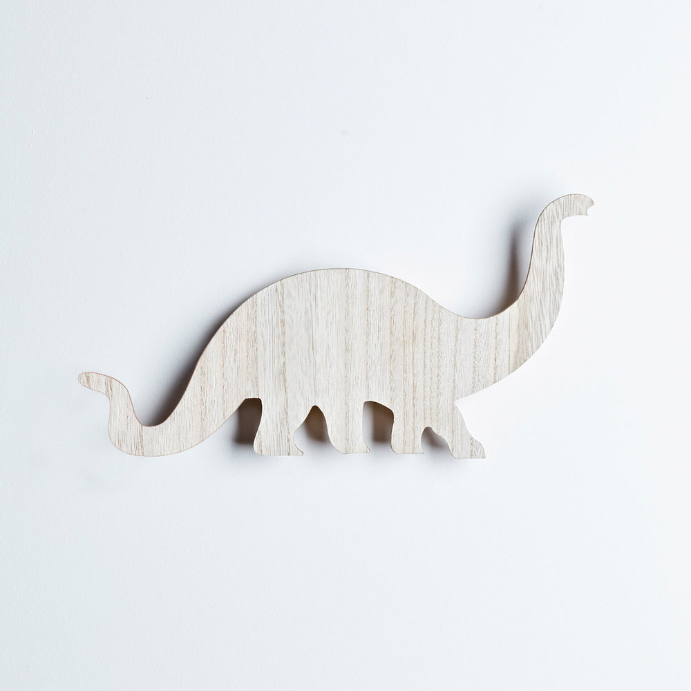 Holz Wandlampe Dinosaurier Diplodocus