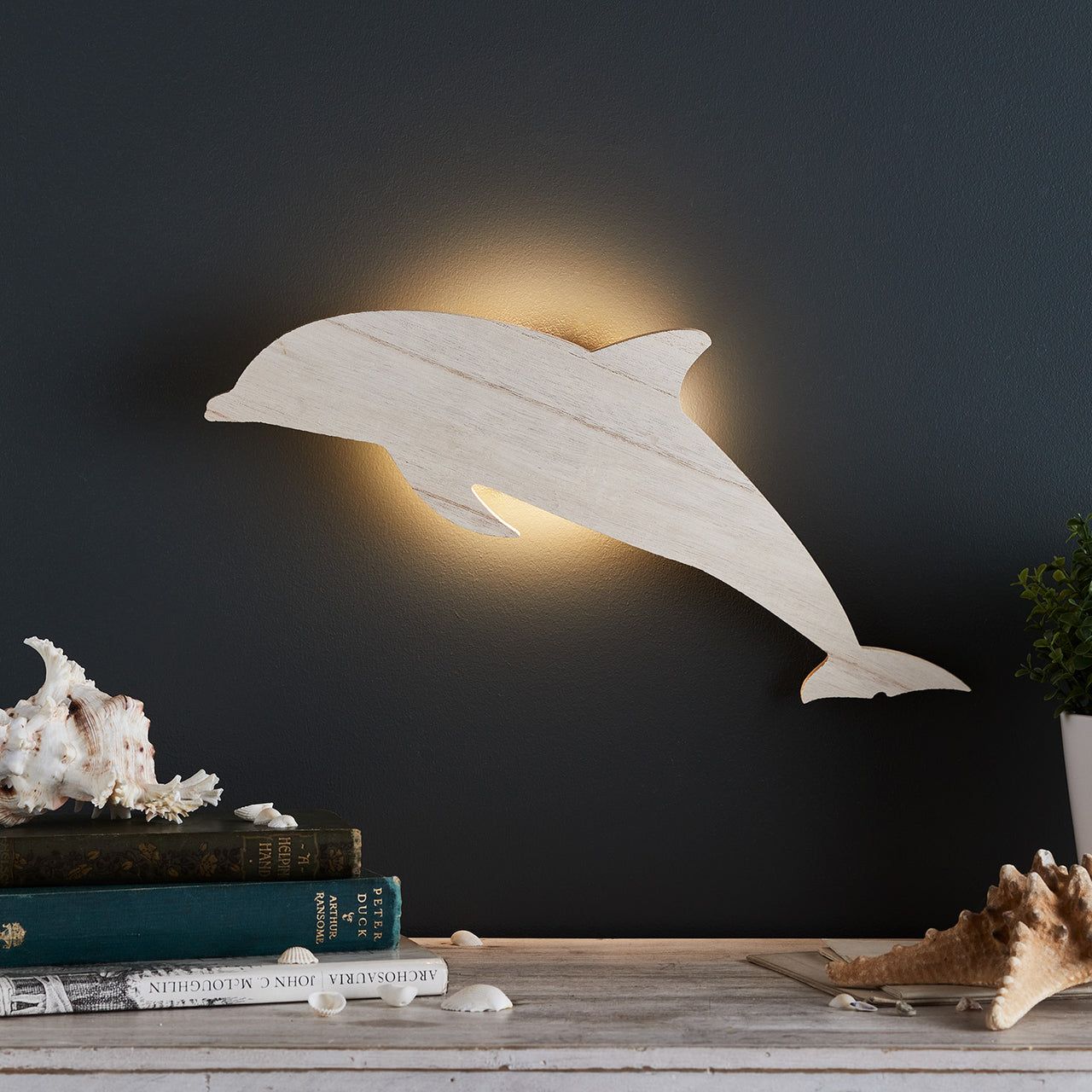 Delfin Wandlampe Kinderzimmer