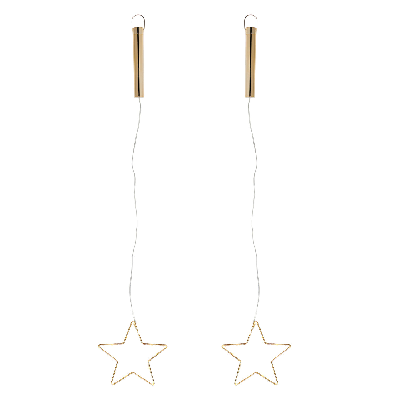 Kleines Osby LED Stern Duo gold