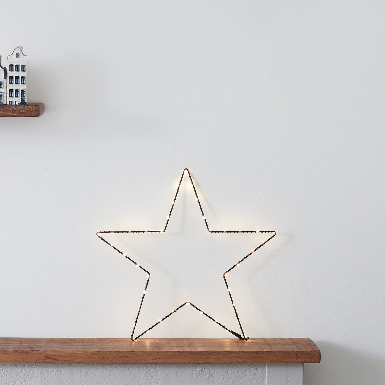 Osby LED Stern Duo schwarz