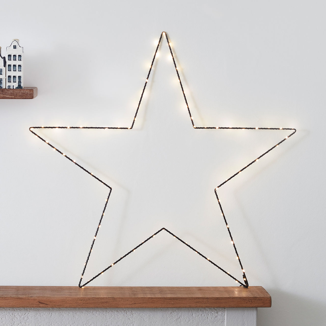 60cm Osby LED Stern schwarz