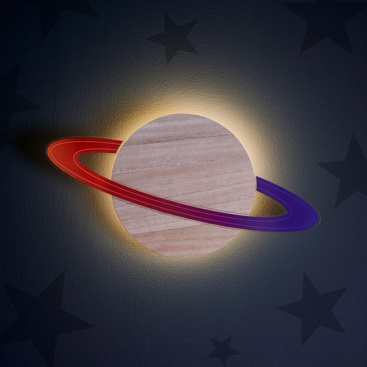 Saturn Wandlampe Kinderzimmer