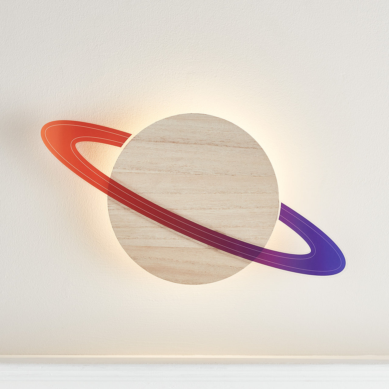 Saturn Wandlampe Kinderzimmer