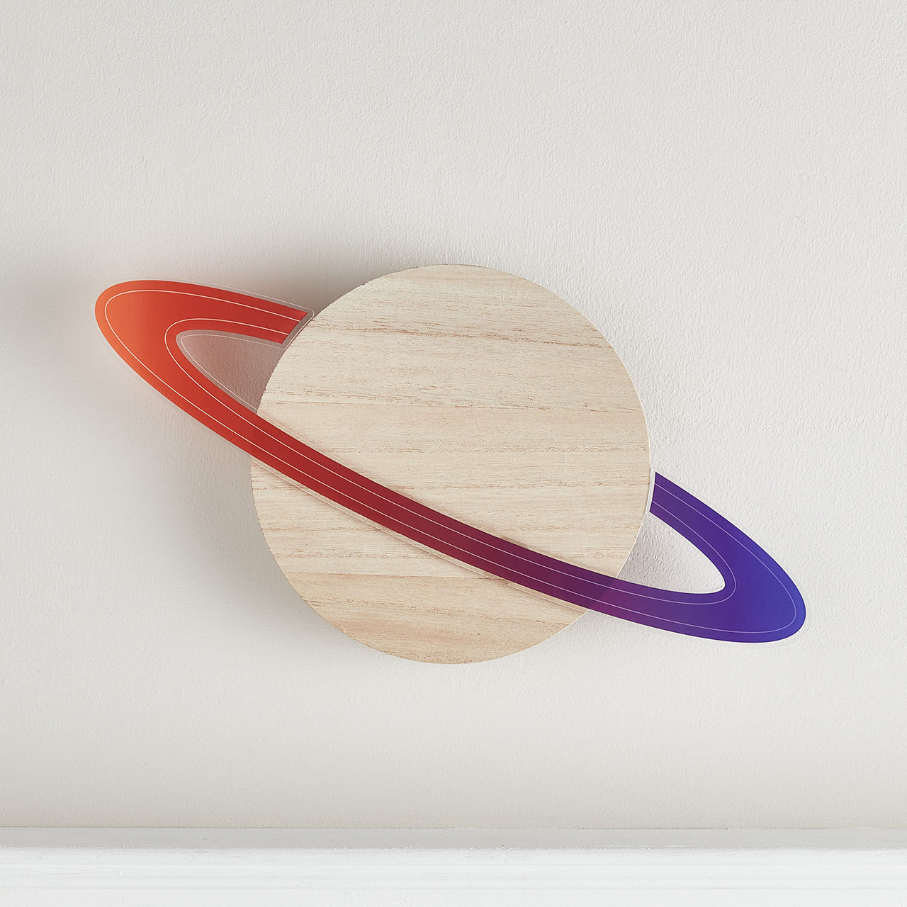 Saturn Wandlampe Kinderzimmer