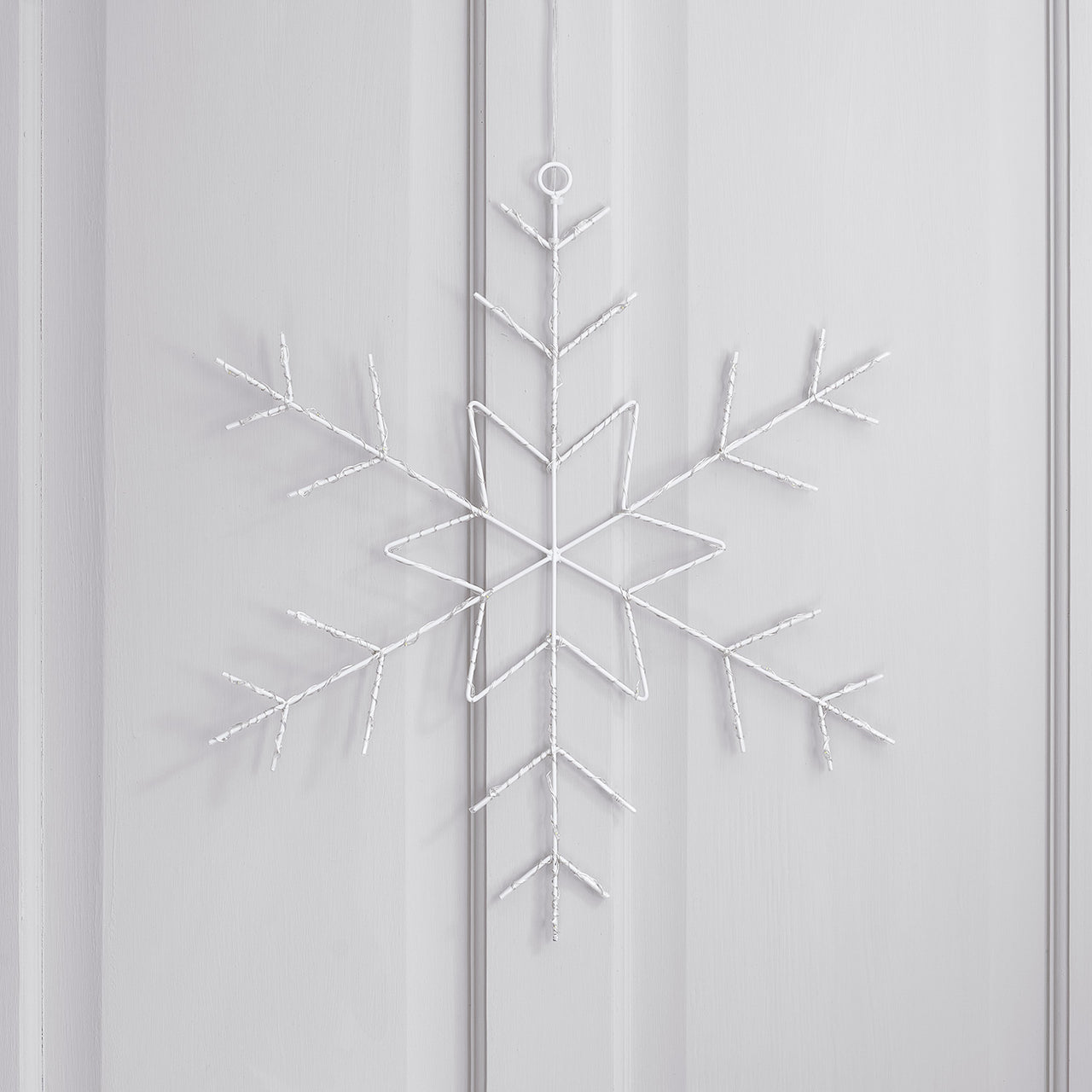 Osby LED Schneeflocke Fensterdeko Weihnachten