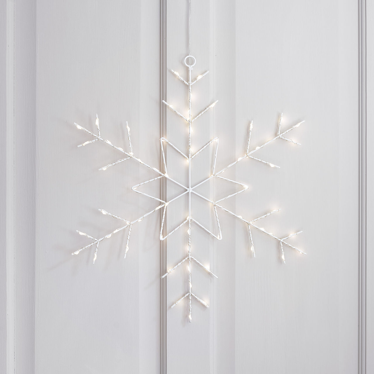 Osby LED Schneeflocke Fensterdeko Weihnachten