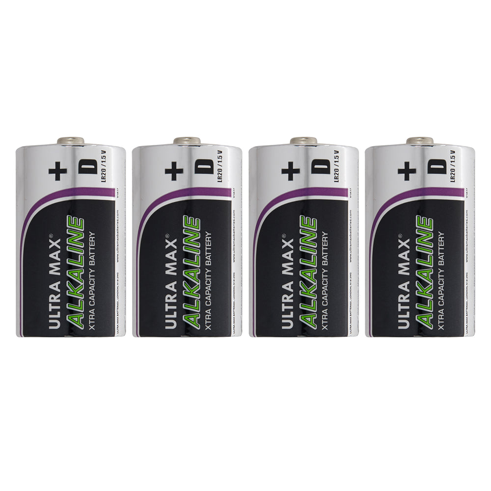 4er Pack Batterien Typ D 1,5 V