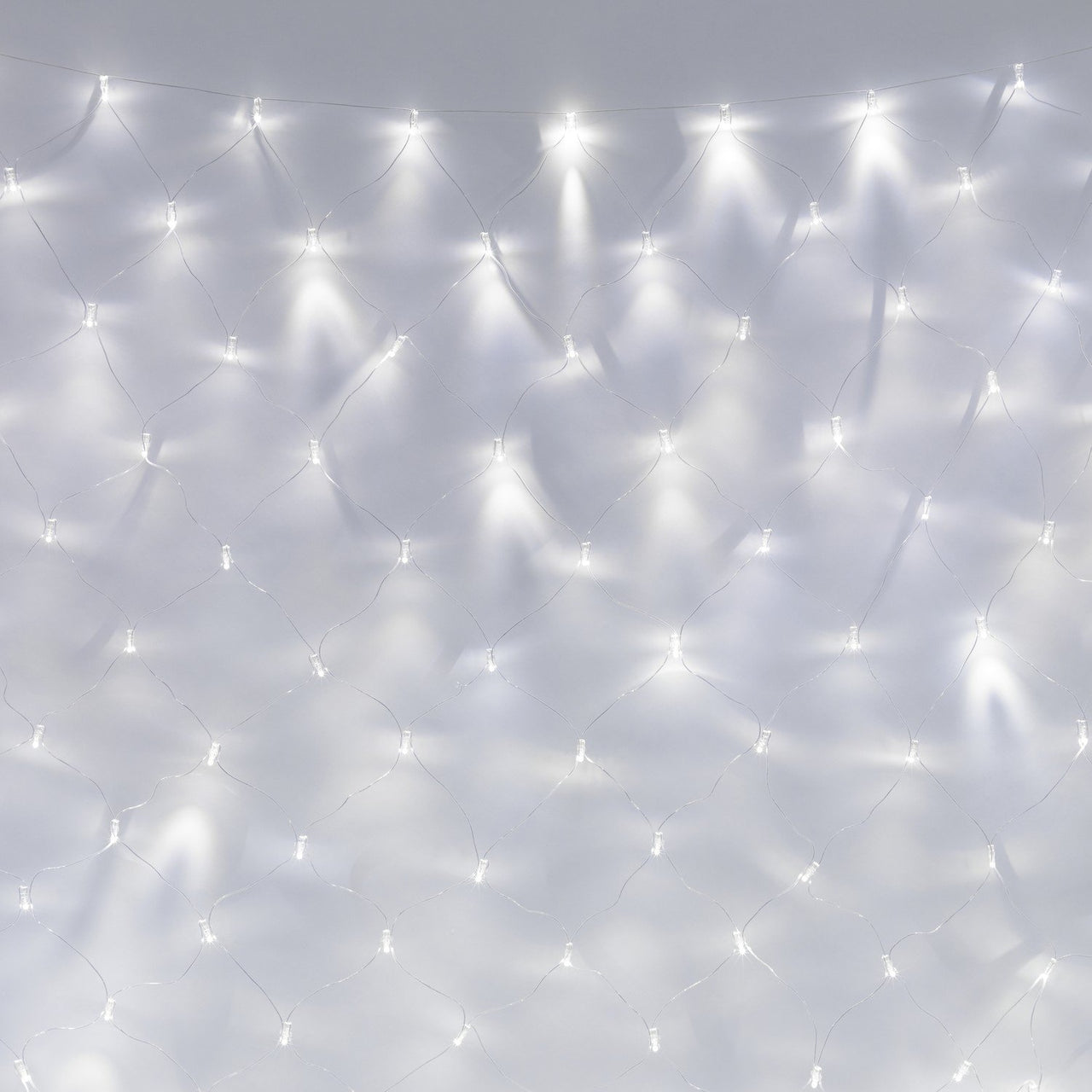 Core Connect 12m x 2m 840er LED Lichternetz weiß koppelbar transparentes Kabel