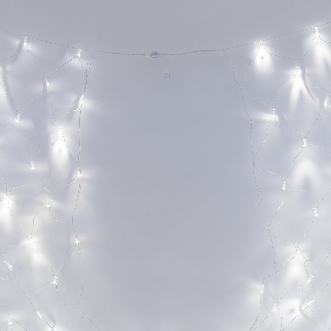 Core Connect 6m x 2m 420er LED Lichternetz weiß koppelbar transparentes Kabel