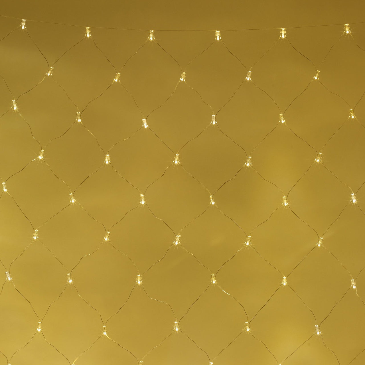 Core Connect 6m x 2m 420er LED Lichternetz warmweiß koppelbar transparentes Kabel
