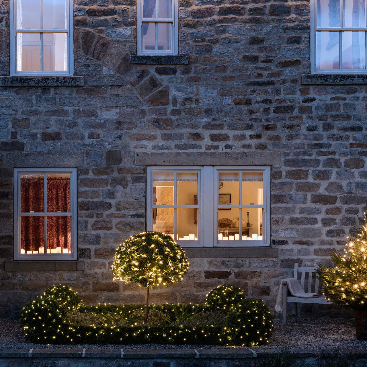 lichternetz aufbewahren Core Connect x 700er LED Lichternetz warmweiß koppelbar grünes Kabel