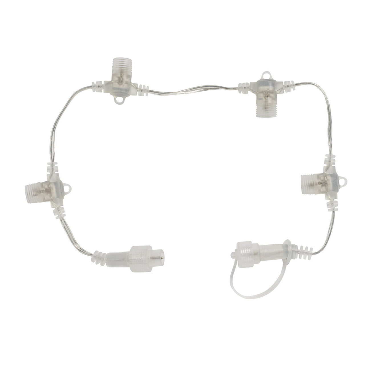Verbindungskabel mit 4 Anschlüssen Transparent Core Serie