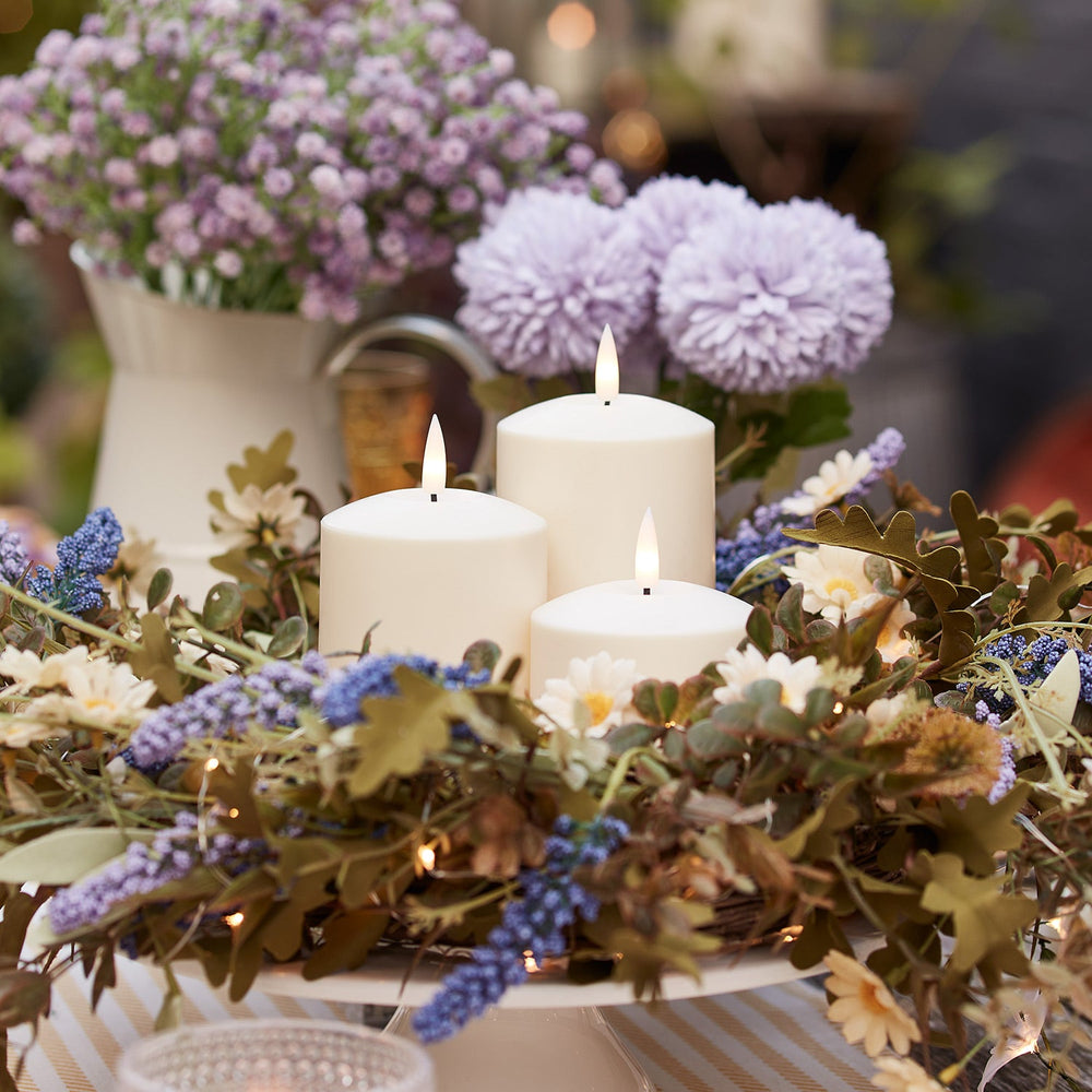 TruGlow® LED Outdoor Kerzen Trio