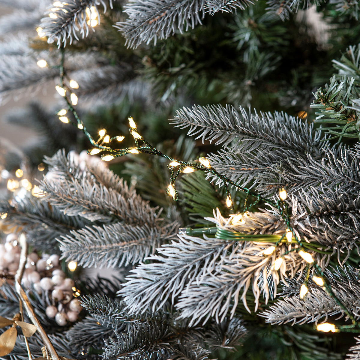1200er LED Micro Cluster Lichterkette Weihnachtsbaumbeleuchtung
