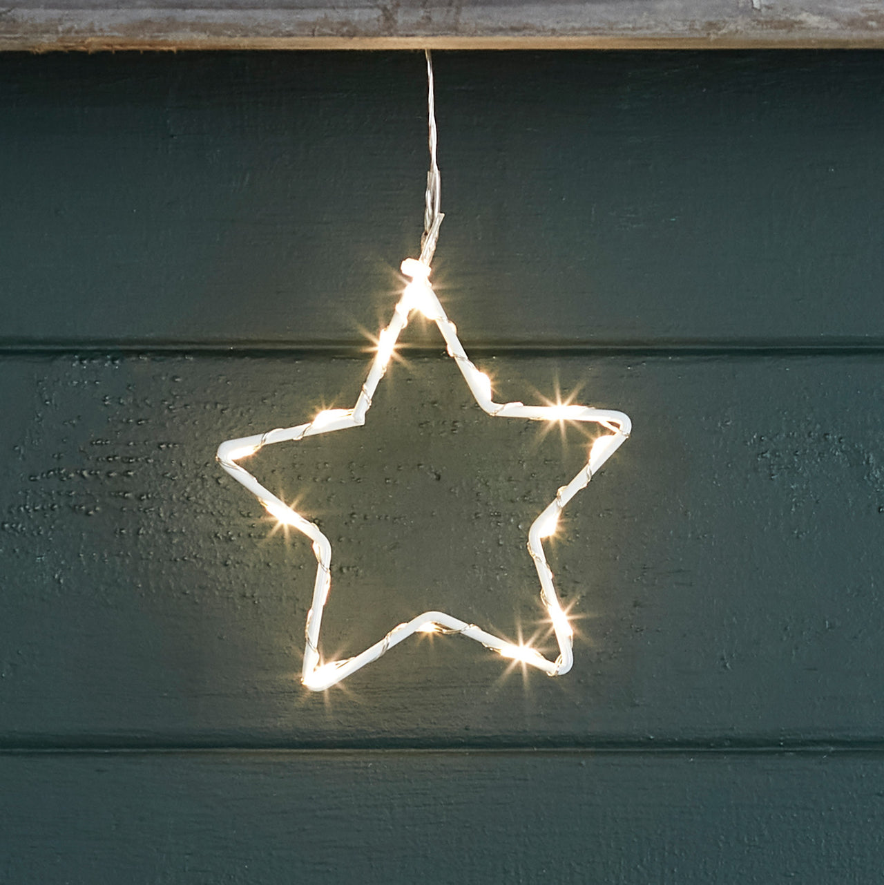 90er LED Sternen Girlande