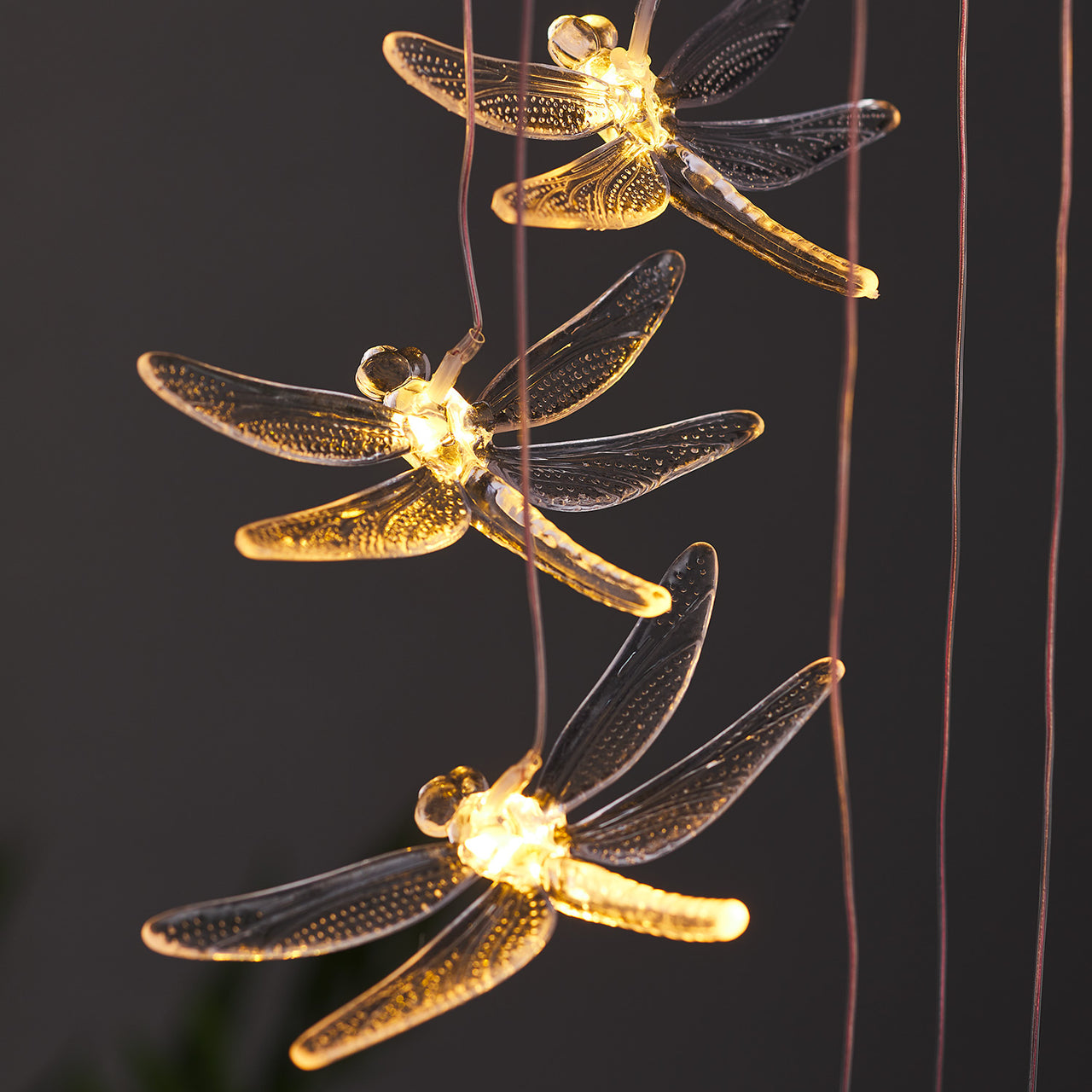 Solarlicht Mobile mit Libellen