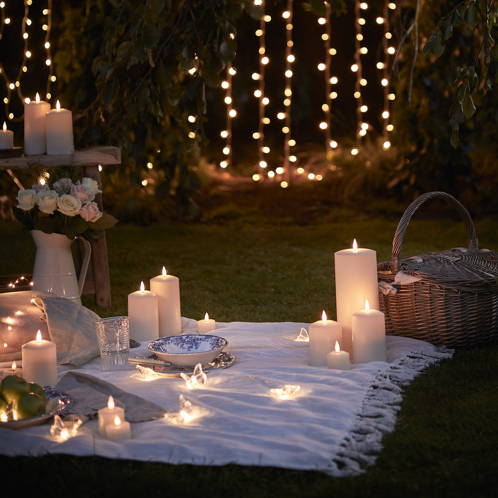 TruGlow® LED Outdoor Kerze 10cm