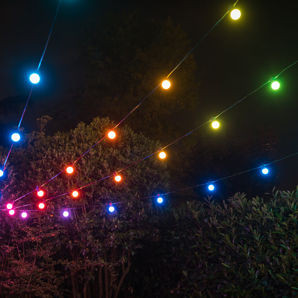 Twinkly 20m smarte Party Lichterkette bunt mit 40 LEDs