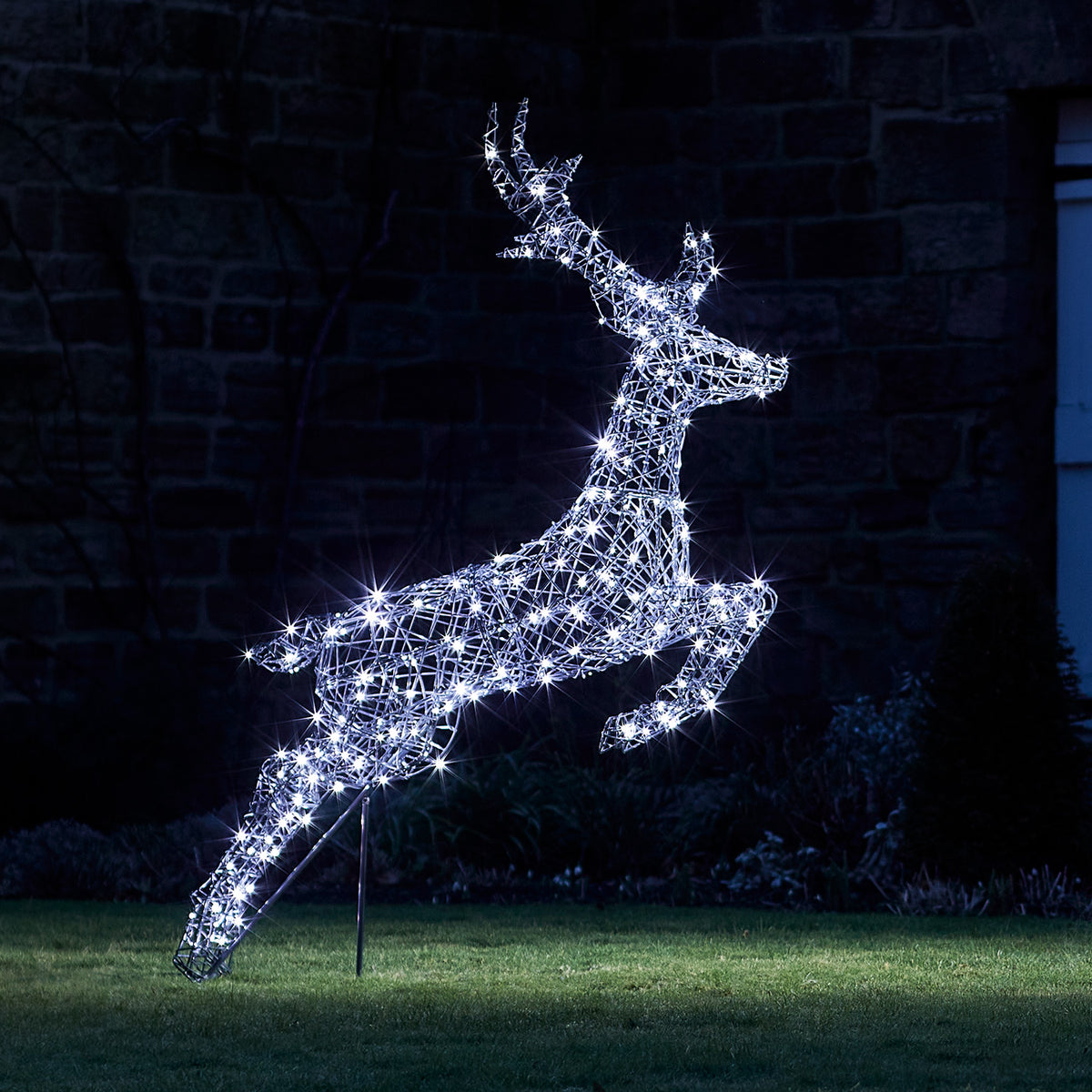 Springendes LED-Rentier Hirsch Harlow